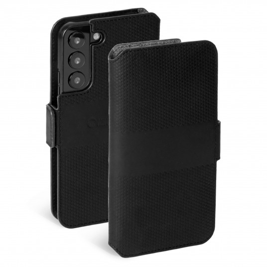  Krusell Leather PhoneWallet Samsung Galaxy S22+ black (62471) 