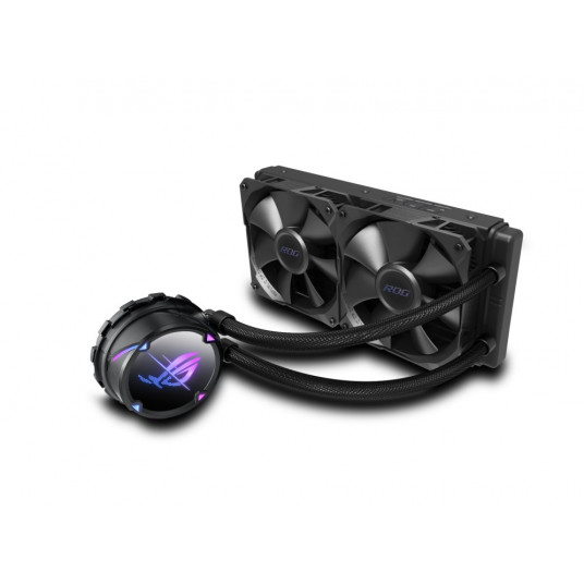  ASUS ROG STRIX LC II 240 Procesorius Universalusis skystinis aušintuvas 12 cm Juoda 