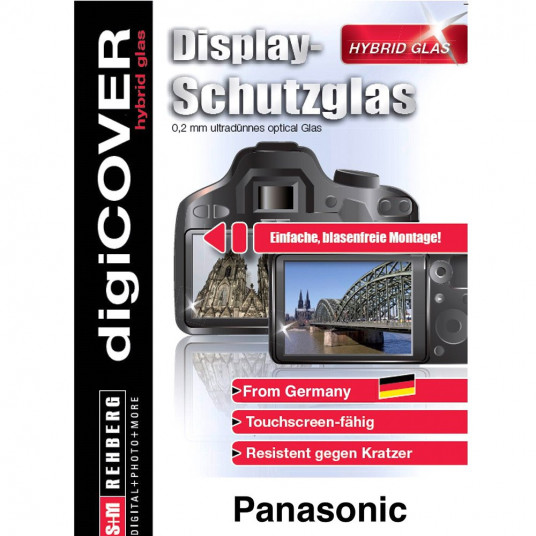  digiCOVER Hybrid Glass Display Panasonic LUMIX S1/S1R 