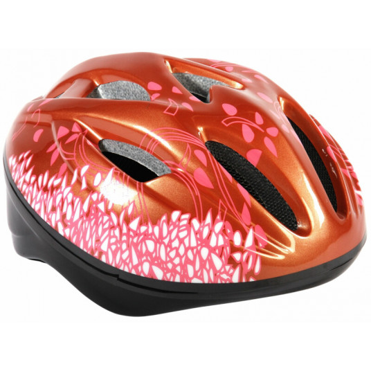 Vaikiškas dviratininko šalmas Volare Deluxe - bronze pink - 51-55 cm 85784