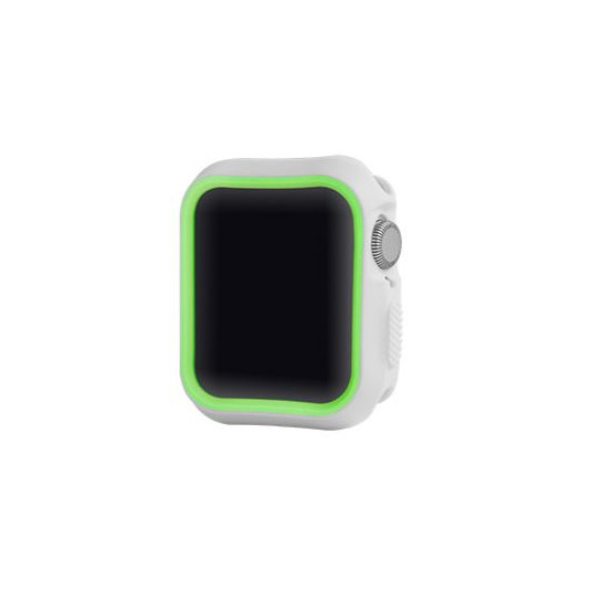 Devia Dazzle Series protective case (40mm) for Apple Watch silver yellow