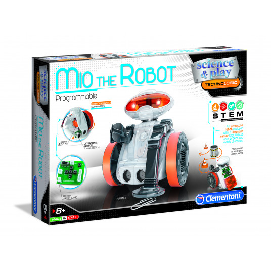  CLEMENTONI robotukas Mio, 75021BL/75053 