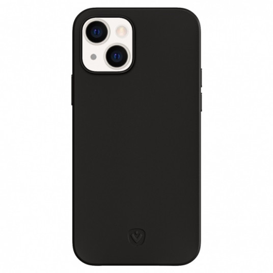 Dėklas VALENTA iPhone 13 Luxe Leather Black