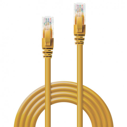  CABLE CAT6 U/UTP 1M/YELLOW 48062 LINDY 