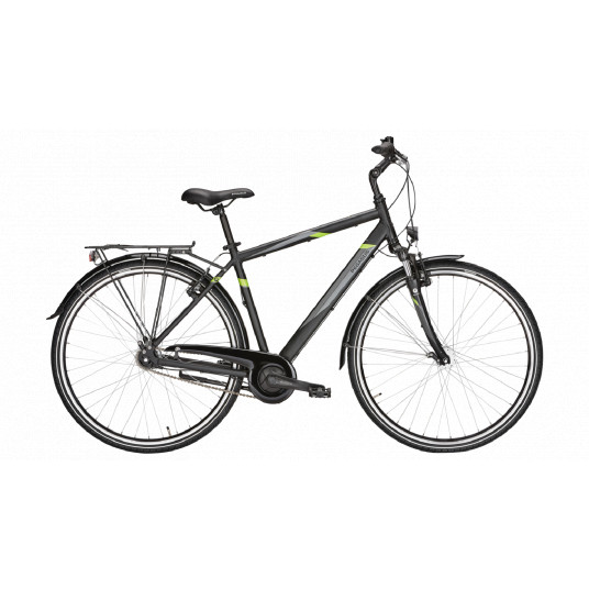 Dviratis Pegasus Avanti 28" 61 cm 7g vyr. juodas matinis