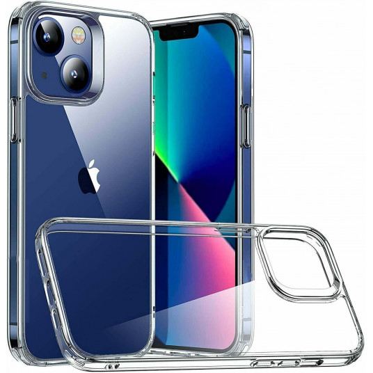 Mocco Ultra Back Case 1 mm Silicone Case for Apple iPhone 14 Transparent