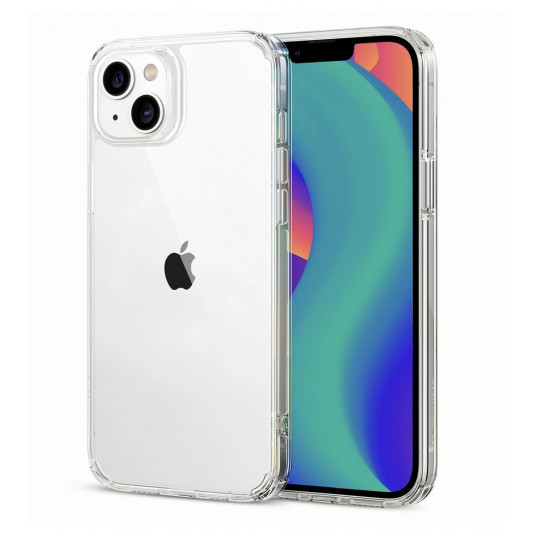  Mocco Ultra Back Case 1 mm Silicone Case for Apple iPhone 14 Plus Transparent 