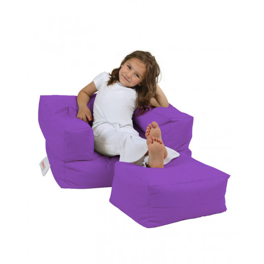  Vaikiškas sėdmaišis - violetinis 