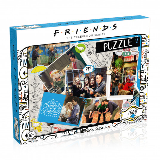  F.R.I.E.N.D.S 1000 det. dėlionė „Friends Scrapbook“, 1000 det. 