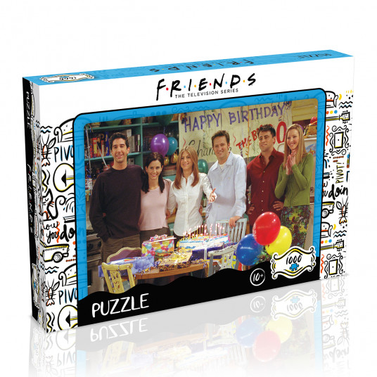F.R.I.E.N.D.S 1000 det. dėlionė „Friends Happy birthday“, 1000 det.