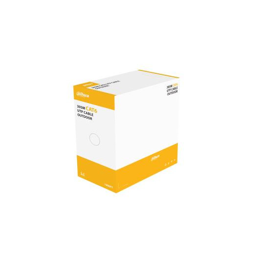 CABLE CAT6 UTP 305M WHITE/PFM920-6U DAHUA
