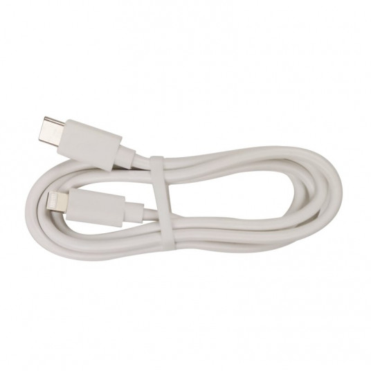  Cable MOB:A USB-C - lightning, 2.4A, 1m, white / 1450009 