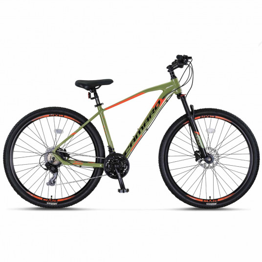 Dviratis UMIT Camaro HYD 29" 21G dydis 20" (51cm) (žalia/oranžinė)
