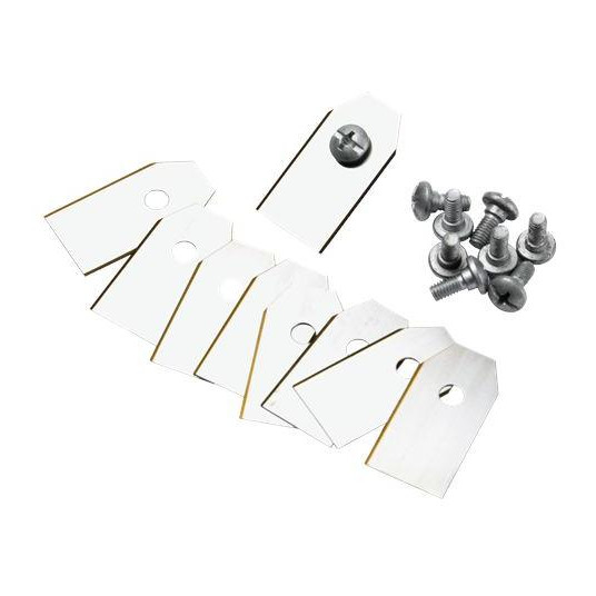  Atsarginiai peiliukai 9 vnt + varžteliai Gardena 04087-20 