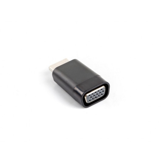  LANBERG ADAPTERIS HDMI-A(M)->VGA(F) AD-0016-BK 