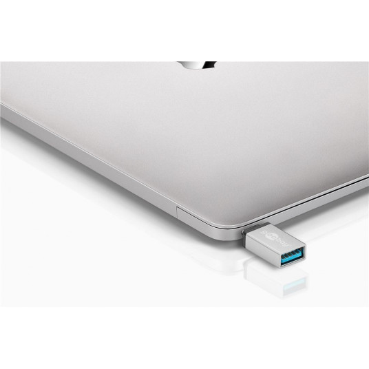  Goobay USB-C to USB A 3.0 adapter 56620 USB Type-C, USB 3.0 female (Type A), Silver 