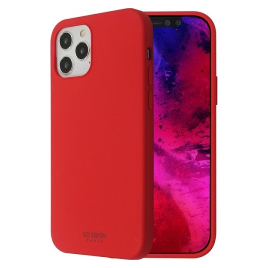  Apple iPhone 13 Smoothie Silicone Cover By So Seven Red 