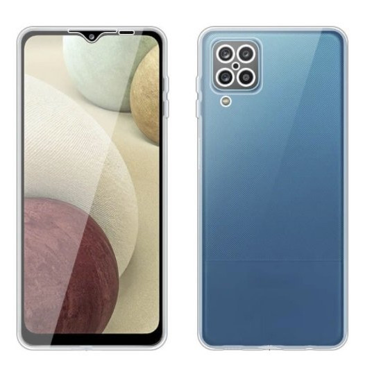 Mocco Ultra Back Case 1 mm Silicone Case for Samsung Galaxy A12 Transparent