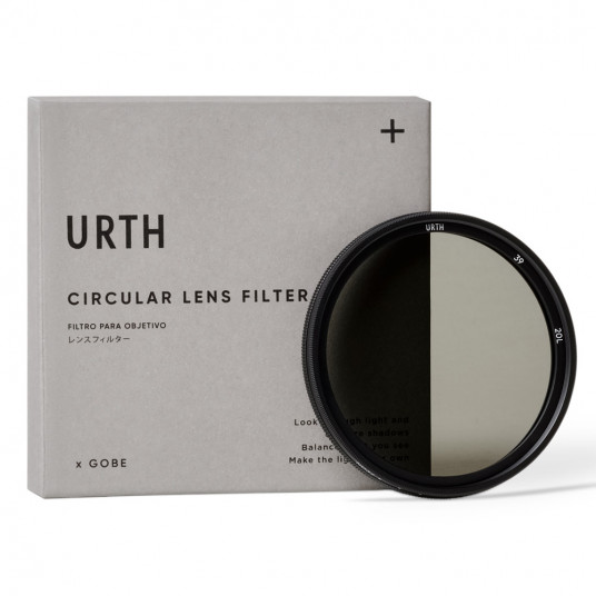  Urth 39mm ND2 32 (1 5 Stop) Variable ND Lens Filter (Plus+) 