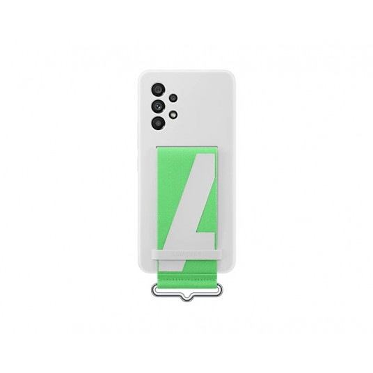  Samsung Galaxy A53 5G Silicone Cover with Strap White 