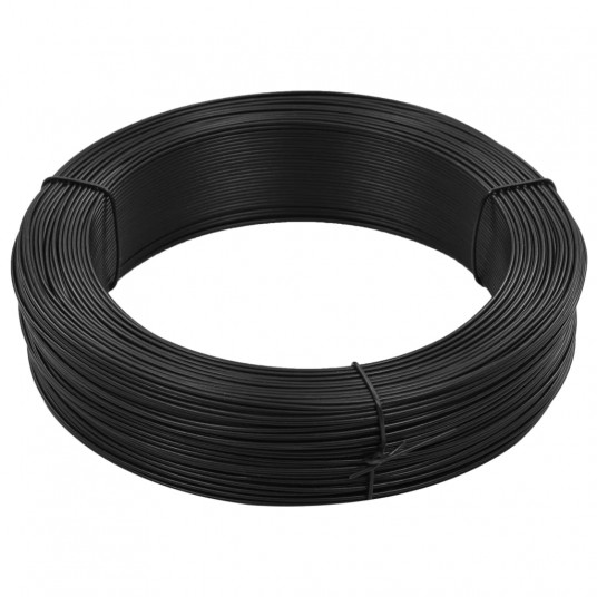 Viela tvorai, antracito spalvos, 250m, 2,3/3,8mm, plienas