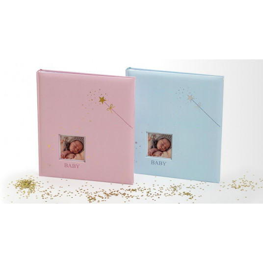  Albumas  KPH FA-913 Baby star 29x32 60psl | vaikiškas |  kampučiai/lipdukai | max 10x15 240 | medžiaginis viršelis 