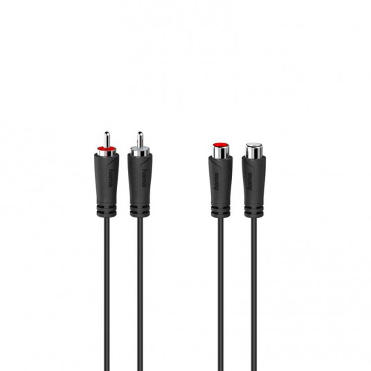  Cable Hama 2RCA -2RCA extension 1,5m 