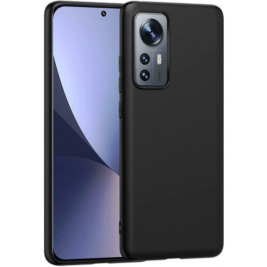 Mocco Ultra Slim Soft Matte 0.3 mm Silicone Case for Xiaomi 12 Lite 5G Black