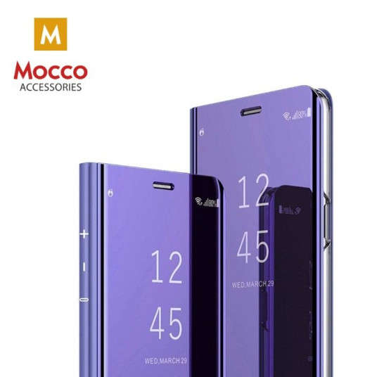  Mocco Clear View Cover Case For Samsung A205 Galaxy A20 Purple 