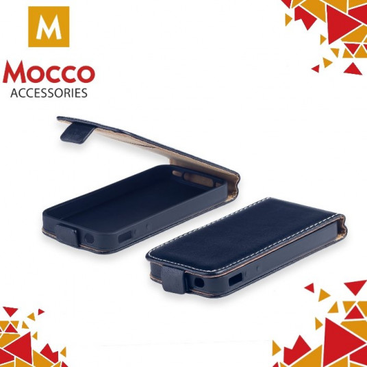 Mocco Kabura Rubber Case Vertical Opens Premium Eco Leather Mouse LG V10 Black