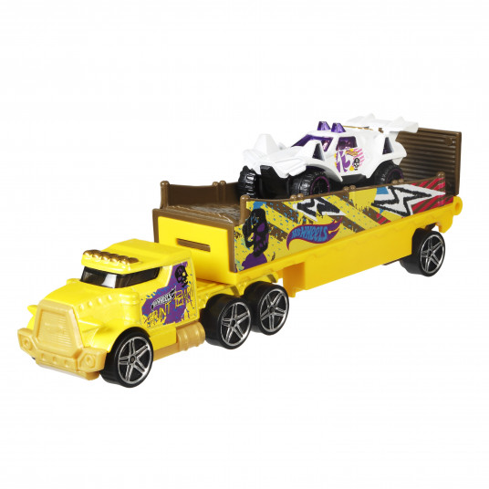  Hot Wheels transporterio ir automodelio rinkinys 