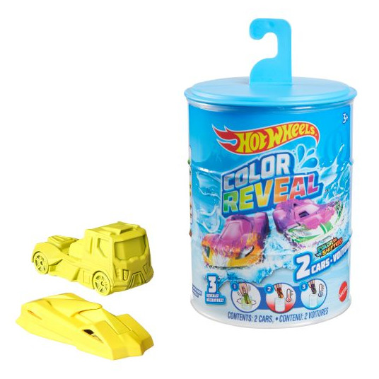  Hot Wheels 2 automodelių rinkinys "Spalvų siurprizas", GYP13 