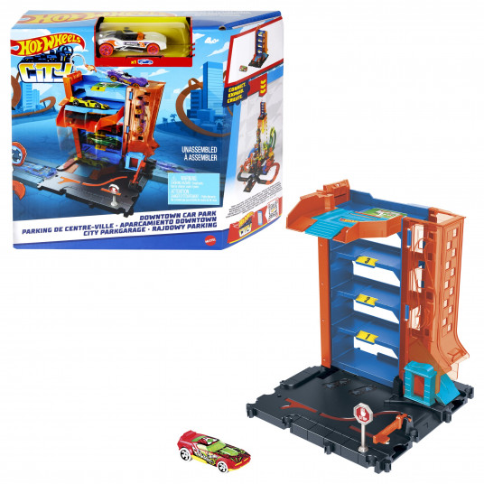  Hot Wheels žaidimo rinkinys „Miestas" 2022 