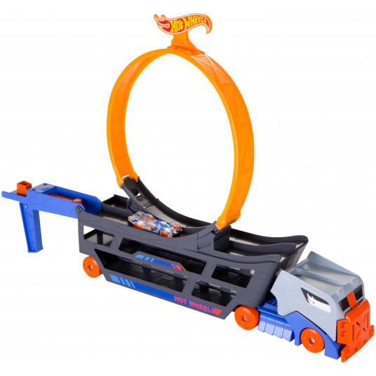  Hot Wheels transporteris su kilpa 