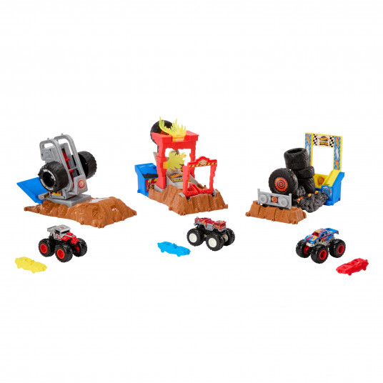  Hot Wheels rinkinys "Džipų monstrų lenktynės" HNB87 