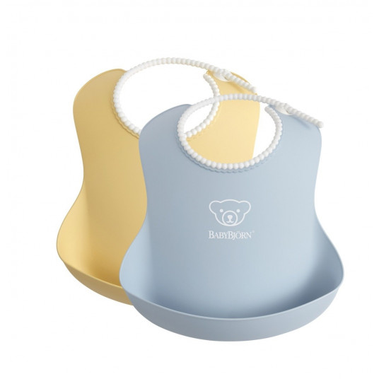 BABYBJÖRN minkšti seilinukai 2vnt. Powder Yellow / Powder Blue