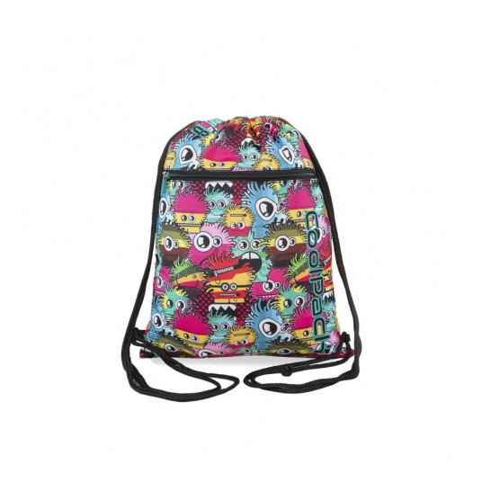  Maišelis sportinei aprangai CoolPack Vert Wiggly Eyes Pink 