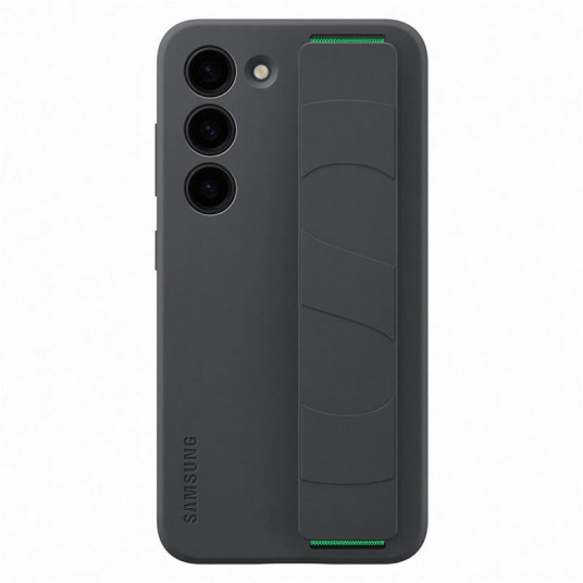  Samsung Galaxy S23 Silicone Grip Cover Black 