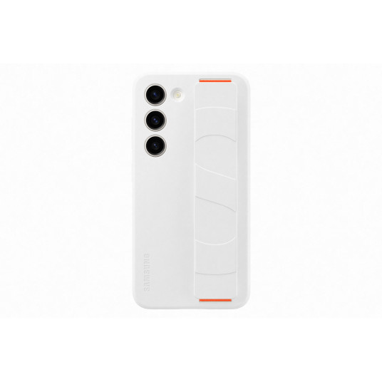  Dėklas Samsung Galaxy S23 Silicone Grip Cover, White GS911TWE 