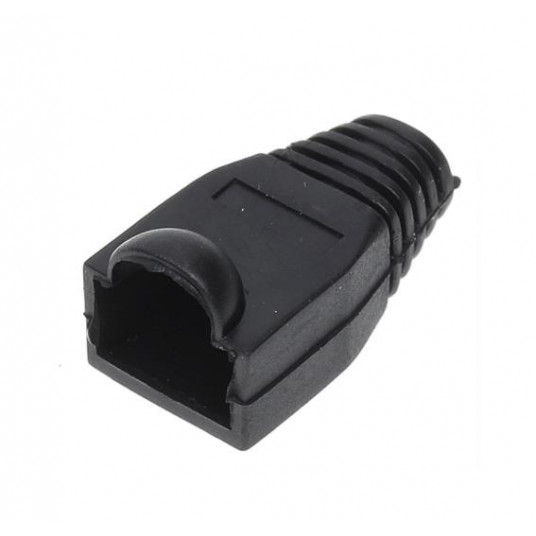  CABLE ACC JACK RJ45/RJ45JACKETBLK GENWAY 