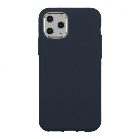 Mocco Soft Cream Silicone Back Case for Samsung Galaxy S21 Plus Dark Blue