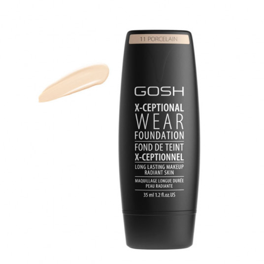  GOSH X-Ceptional Wear Foundation No 11 Porcelain 35ml 