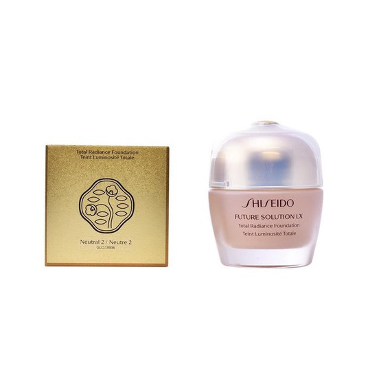  Shiseido Creme Shiseido Huidverzorging Future Solution LX Creme Total Radiance Foundation SPF15 Neutral 2 30 ml 