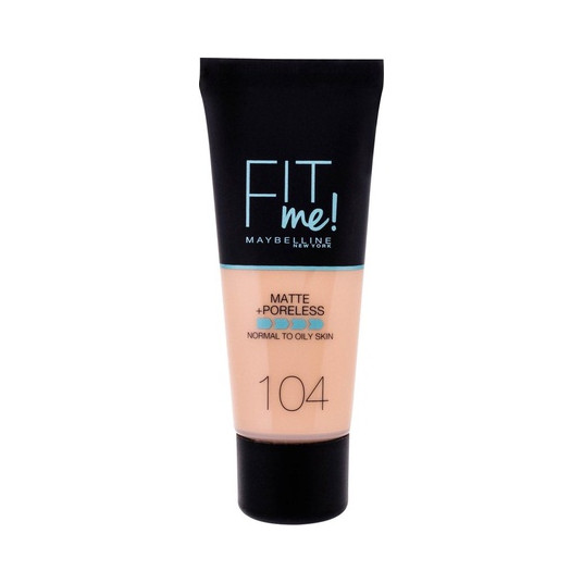 MAYBELLINE Fit Me Liquid Foundation 104 Soft Ivory 30ml