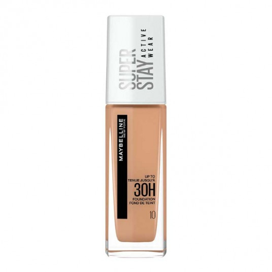 Maybelline Superstay 30h Active Wear Foundation 10 Ivory 30ml