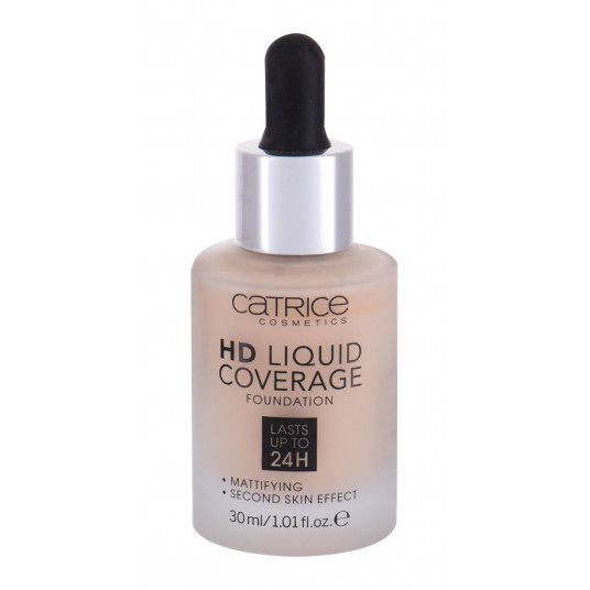 Catrice HD Liquid Coverage Foundation 24h 002 Porcelain Beige 30ml