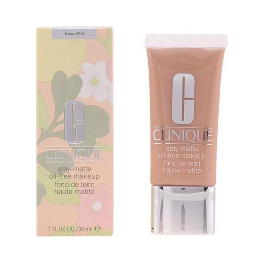  CLINIQUE Stay Matte Oil Free Makeup matuj cy podk ad do twarzy 06 Ivory 30ml 