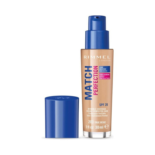 RIMMEL Match Perfection SPF20 203 True Beige 30ml