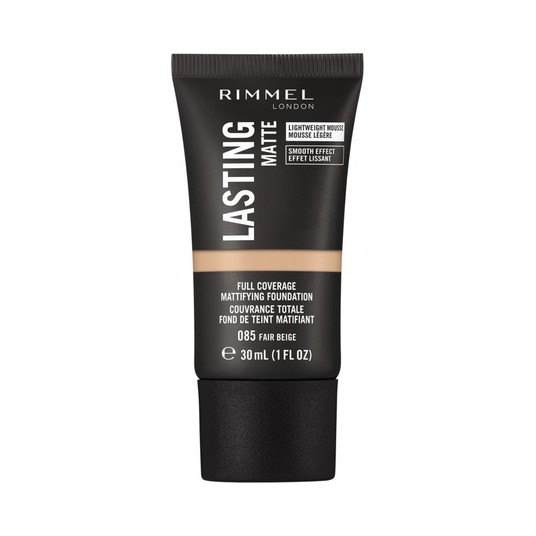 Rimmel London Lasting Matte Fair Beige 085 Foundation 30ml