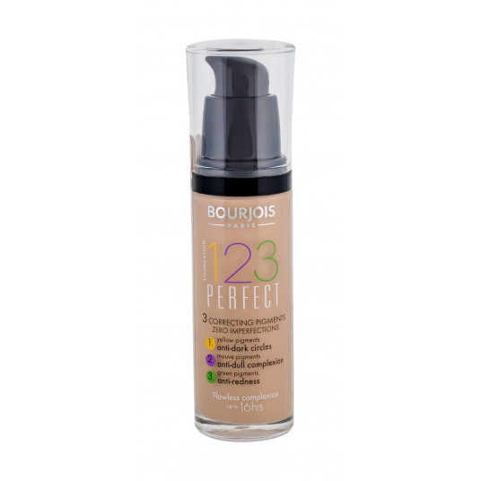  BOURJOIS 123 Perfect Foundation podk ad ujednolicaj cy 53 Light Beige 30ml 